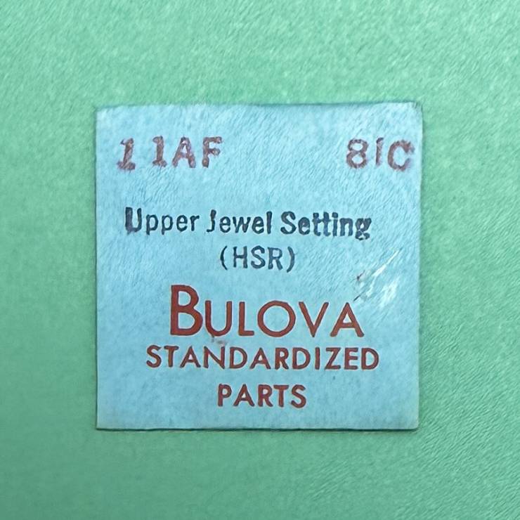 Gen Bulova Part 81C Upper Jewel Setting (HSR) 11AF 11AFA 11AFAC 11AFACD