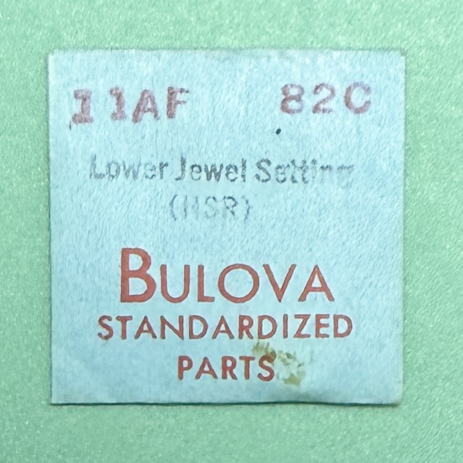 Gen Bulova Part 82C Lower Shock Resistor Setting 11AF 11AFA 11AFAC 11AFC NOS 102