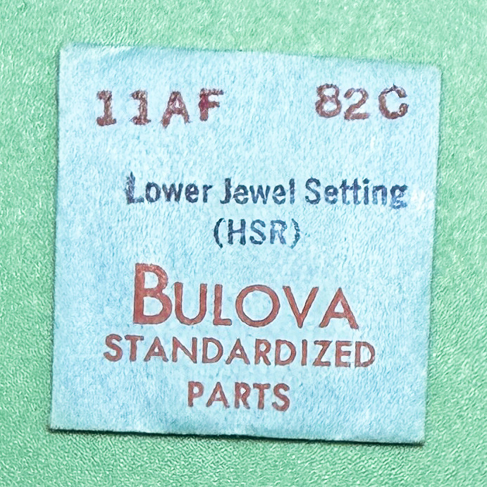 Gen Bulova Part 82C Lower Shock Resistor Setting 11AF 11AFA 11AFAC 11AFC 112