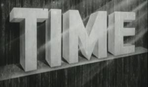 "Time" by the Elgin National Watch Co. (1943)