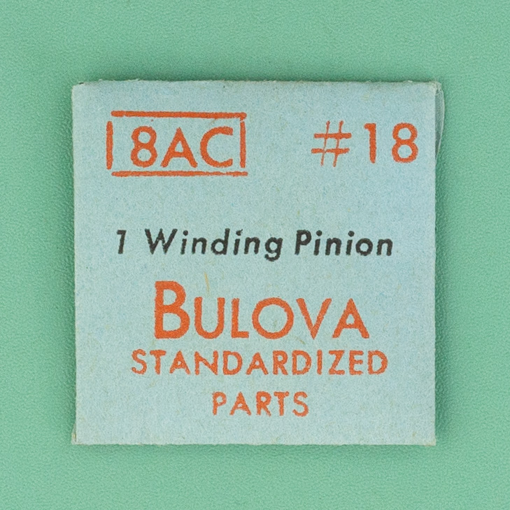Genuine Bulova Part 18 Winding Pinion 8AC 8AE NOS 039