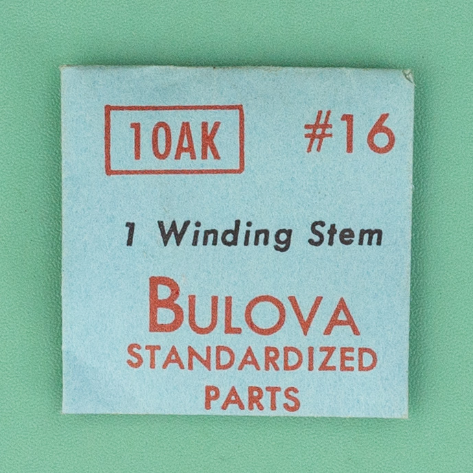 Genuine Bulova Part 16 Winding Stem 10AK 10BH 10BM 10BMC NOS 047