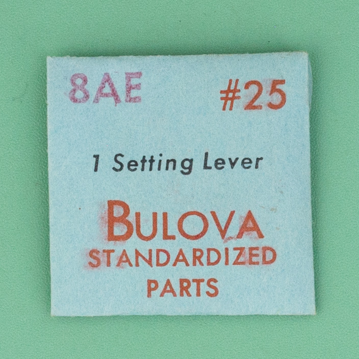 Genuine Bulova Part 25 Setting Lever 8AC 8AE NOS 00102