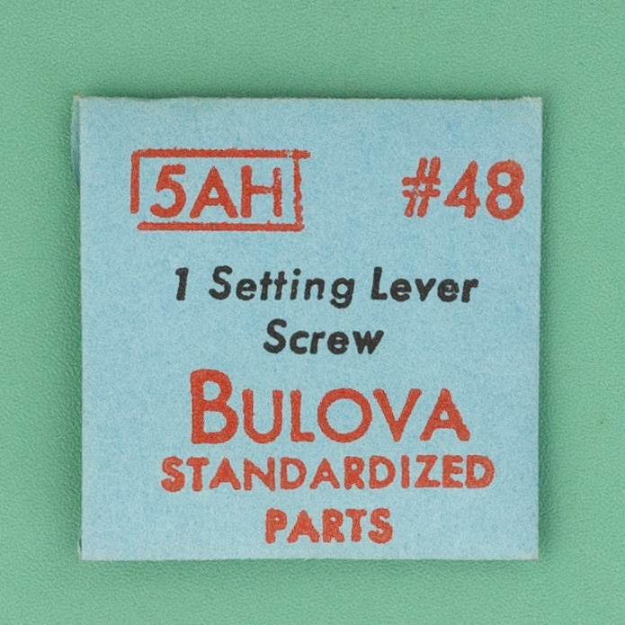 Gen Bulova Part 48 Setting Lever Screw 5A 5AH 5AN 5AR 5BA 5BC 5BD NOS 0170