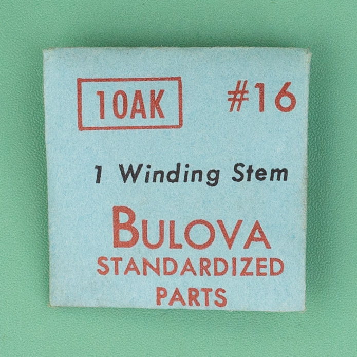 Gen Bulova Part 16 Winding Stem 10AK 10BH 10BM 10BMCD NOS 0176